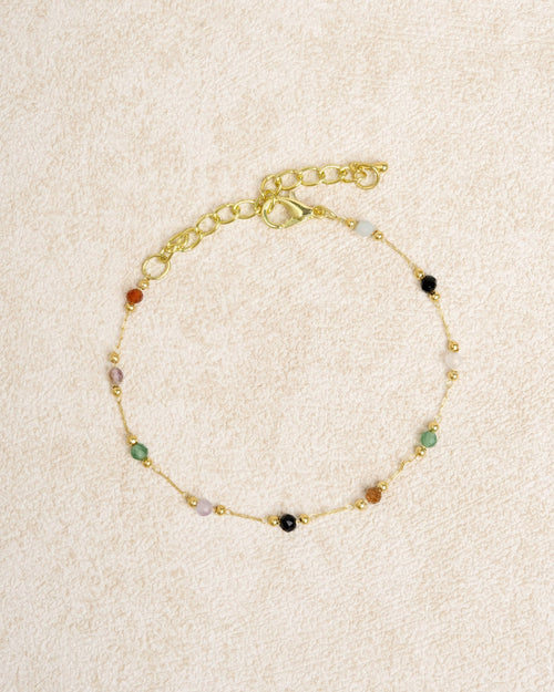 Gold Spacer Beads Bracelet