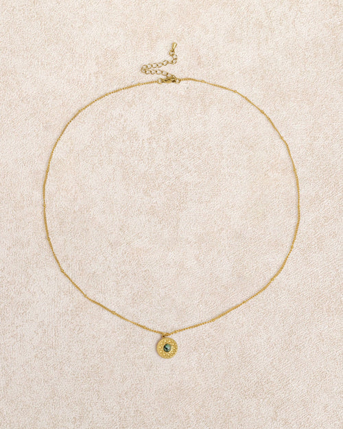 Gold Titanium Tteel Necklace